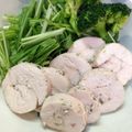 しろごまちゅん's cooksnap of when they made 簡単！ジューシー！！鶏ハム.