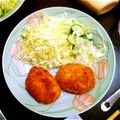 空ちゃんかんちゃん's cooksnap of when they made 簡単☆コロッケ.