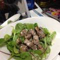 ▼玲緒にゃん's cooksnap of when they made 炙りまぐろのサラダ.