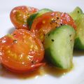 にゃぁくん's cooksnap of when they made ズッキーニとトマト♥あっさり炒め.
