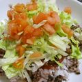 ハナレ's cooksnap of when they made ✿簡単 タコライス✿.