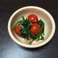 maru3310's cooksnap of when they made 簡単☆ほうれん草とトマトのツナサラダ.