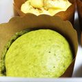 larvitar's cooksnap of when they made ゴロゴロあずきの！抹茶カップケーキ♪.