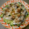 UMAe's cooksnap of when they made 夏にさっぱり超簡単！しめさば胡瓜ぽん酢.