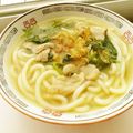 あやちん０８１６'s cooksnap of when they made 豚＊青梗菜入りでおうどん.