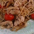 SOLARIKU's cooksnap of when they made 豚肉とトマトのバルサミコ和風パスタ.