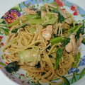 かぼすレモン's cooksnap of when they made 秋鮭のしょうゆマヨパスタ.