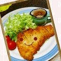 leafmama's cooksnap of when they made 塩レモン入り☆サクサクとんかつ.