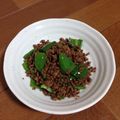 ペーシェ's cooksnap of when they made そぼろピーマン★.