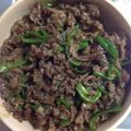 ぱおぷ's cooksnap of when they made 焼肉のタレで★チンジャオロース★.