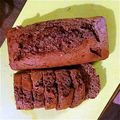 nuia's cooksnap of when they made オリーブオイルでバナナチョコケーキ.