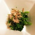 yoouoch's cooksnap of when they made 春菊のおひたしver簡単.