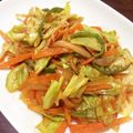 ayaakari's cooksnap of when they made キャベツのナポリタン風野菜炒め。.