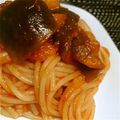 ぽんぺけ's cooksnap of when they made あさりとなすのトマトパスタ.