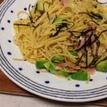 まちゃぉ's cooksnap of when they made ★★ベーコンとアボカドの和風パスタ★★.
