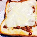 adorer's cooksnap of when they made 朝ごはんにぴったり　納豆トースト.