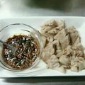 もこもこtrain's cooksnap of when they made 韓国ハルモニ直伝！ゆで豚にんにく辛みだれ.