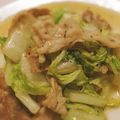 いちいちい's cooksnap of when they made ﾚﾓﾝ風味＊豚バラと白菜のさっぱり炒め.