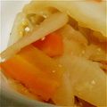 びすこk2's cooksnap of when they made 大根と白菜の味噌煮込み.