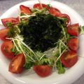 happymaiko's cooksnap of when they made あっさりトマトの中華あえ.