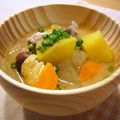 runa10's cooksnap of when they made 酒粕風味の豚汁.