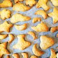 はるちゃんママ43's cooksnap of when they made ホットケーキミックスで型抜きクッキー.