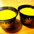二角形's cooksnap of when they made もちもち♪かぼちゃミルク寒天.