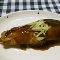 ともこキッチン's cooksnap of when they made ふっくら煮♪生秋鮭の醤油あんかけ.