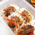 ゆずωぺろ's cooksnap of when they made ご飯のお供簡単常備菜牛肉と茸と筍と時雨煮.