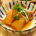 sonop's cooksnap of when they made 炊飯器ＤＥ大根と鶏肉の簡単煮物♪.