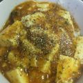 syamam｡'s cooksnap of when they made 麻婆豆腐にブラックペッパー.