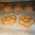 グルテンフリー's cooksnap of when they made 米粉とトウモロコシ粉の型押しクッキー☆.