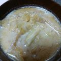 かぴーな's cooksnap of when they made キャベツの豆乳味噌スープ♪.