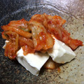 り☆ほ's cooksnap of when they made 簡単おつまみ❤クリームチーズでキムチ和え.