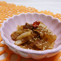 赤い電話's cooksnap of when they made 大根と油あげのきんぴら.