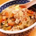 たかちくん's cooksnap of when they made 栄養たっぷり☆豚ばら肉うどん.