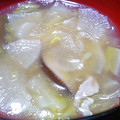 kobuta321's cooksnap of when they made 白菜 大根 豚肉の とろ旨 中華煮込み.