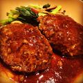 こ＊ゆき's cooksnap of when they made 簡単！肉汁ジュワ～のハンバーグ☆.