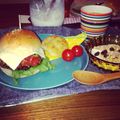 nayuママ's cooksnap of when they made 自家製ハンバーガー.