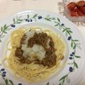 ya0503's cooksnap of when they made 大根おろしのせ＊納豆スパゲティー.
