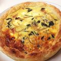 ヴィロンST's cooksnap of when they made 簡単クリームチーズキッシュ♥ケーキ型で.