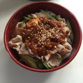 Mikiwen's cooksnap of when they made 甘辛ジャンだれ☆冷やしうどん.