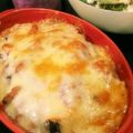 がががんこ's cooksnap of when they made 簡単うまうま♪茄子キムチーズ.