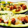 maoxoam's cooksnap of when they made 簡単ズッキーニボート.