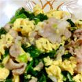 itumogenki's cooksnap of when they made ウェイパーで卵豚肉ほうれん草の野菜炒め.
