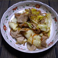 明日になれば♪'s cooksnap of when they made 豚肉とキャベツの柚子こしょう炒め.