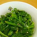 max4995's cooksnap of when they made コク旨簡単★めんつゆでほうれん草のナムル.