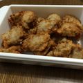 ponkob's cooksnap of when they made 簡単！鶏ひき肉とレンコンのコロコロ揚げ♪.