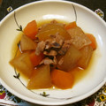 ちょこ✪0214's cooksnap of when they made 簡単!豚肉と大根の煮付け.