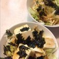 酒cooking's cooksnap of when they made 白菜と豆腐のチョレギサラダ♡野菜もりもり.